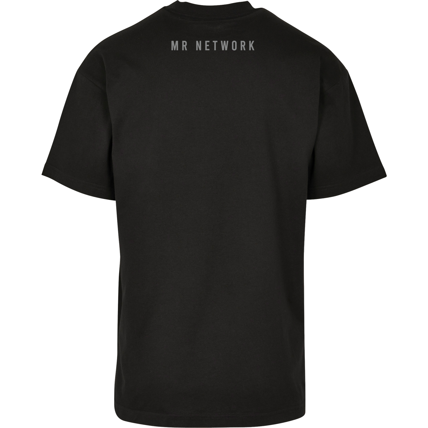 HMP Network Oversize Black T-Shirt - Signature Logo Edition