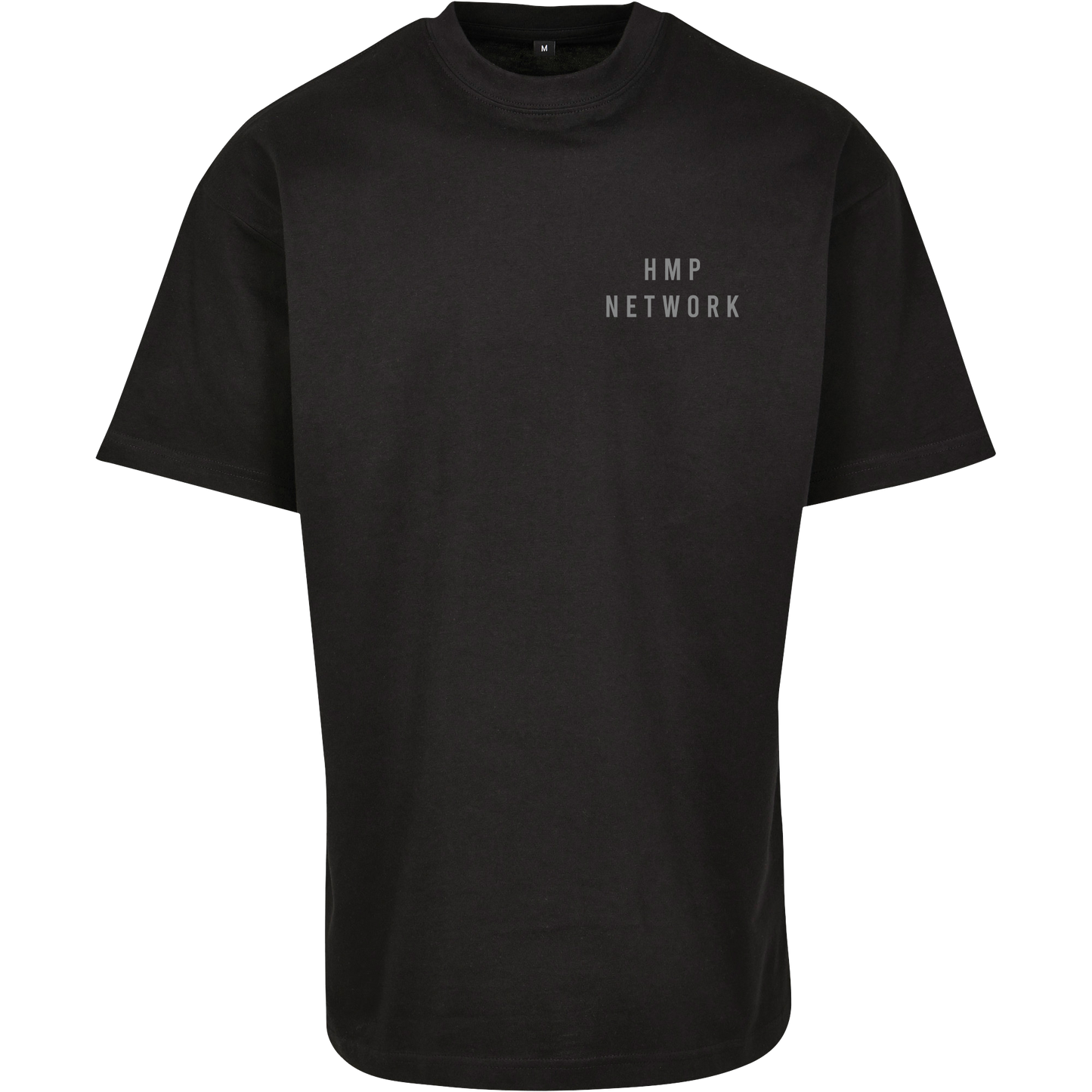 HMP Network Oversize Black T-Shirt - Mr Network